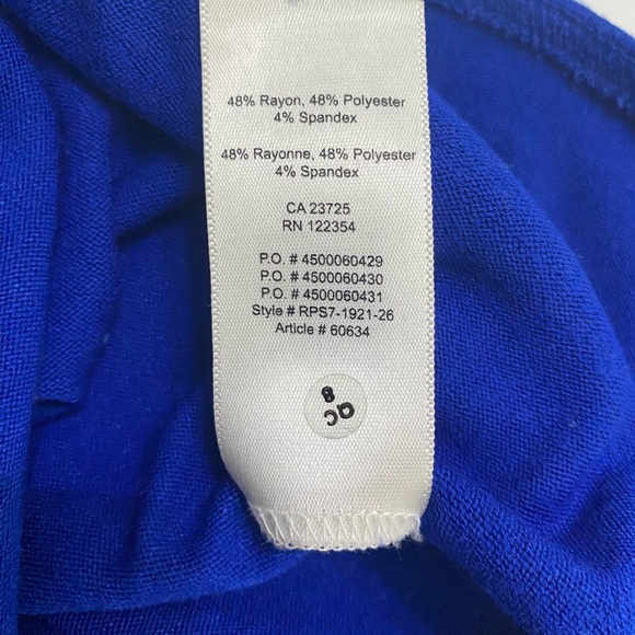 Aritzia Wilfred Free Blue Knit Sleeveless Vest Top - Picture 4 of 6